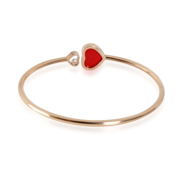 Chopard Happy Hearts Diamond Bangle in 18K Rose Gold 0.05 CTW - Picture 3 of 4